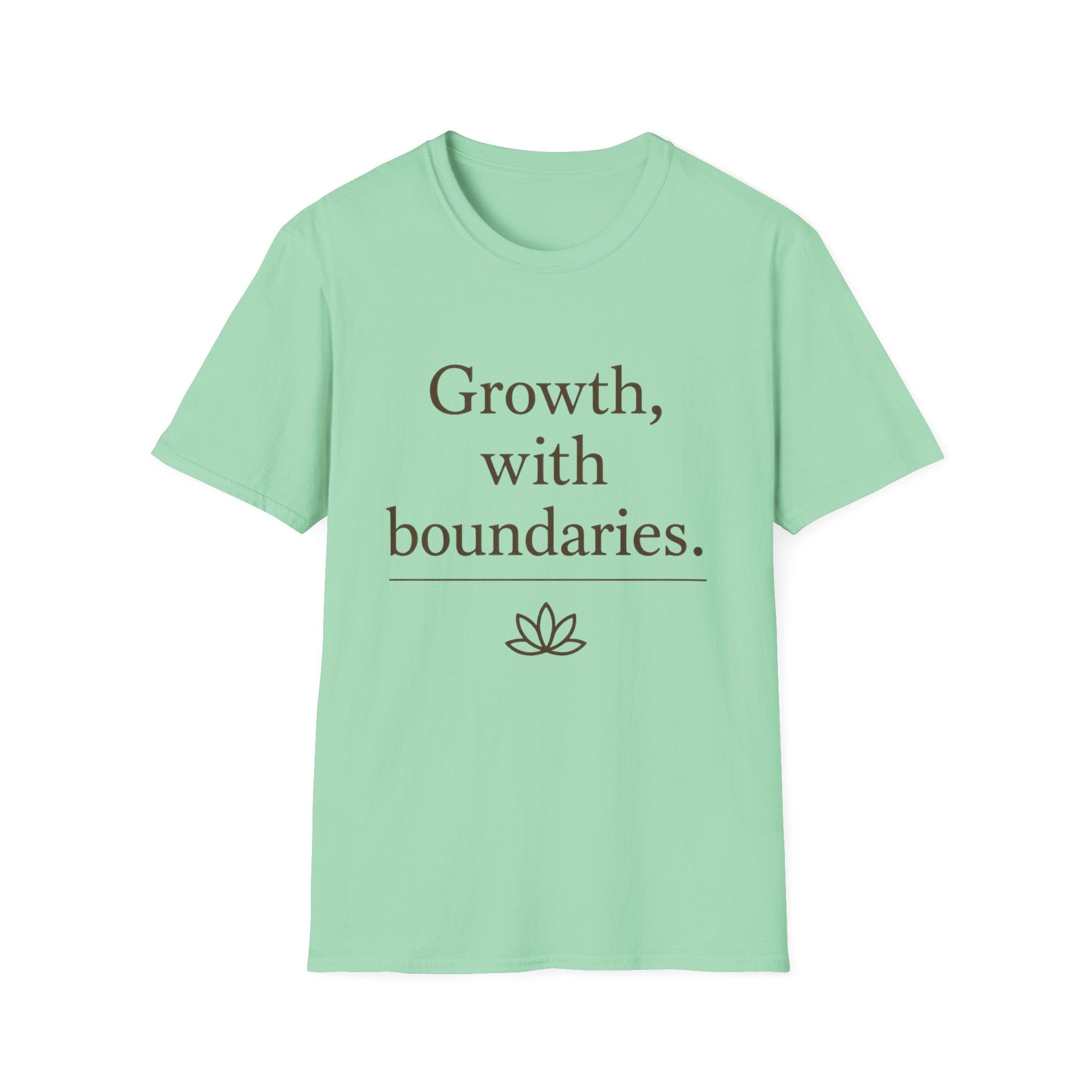 Growth with Boundaries (Lotus) T-Shirt
