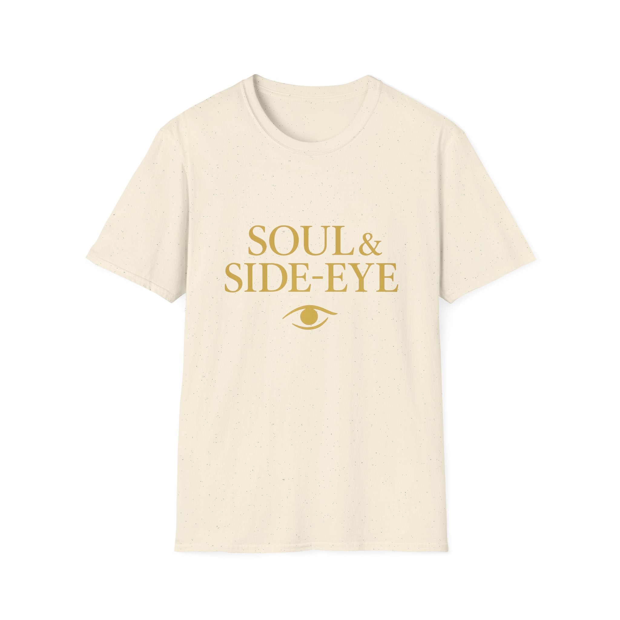 Soul & Side-Eye Minimalist Eye (Golden) T-Shirt