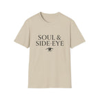 Soul & Side-Eye Minimalist Eye (Black) T-Shirt