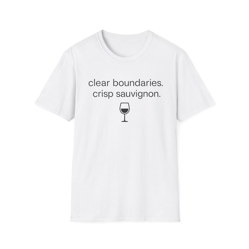 Clear Boundaries Crisp Sauvignon (Icon) T-Shirt