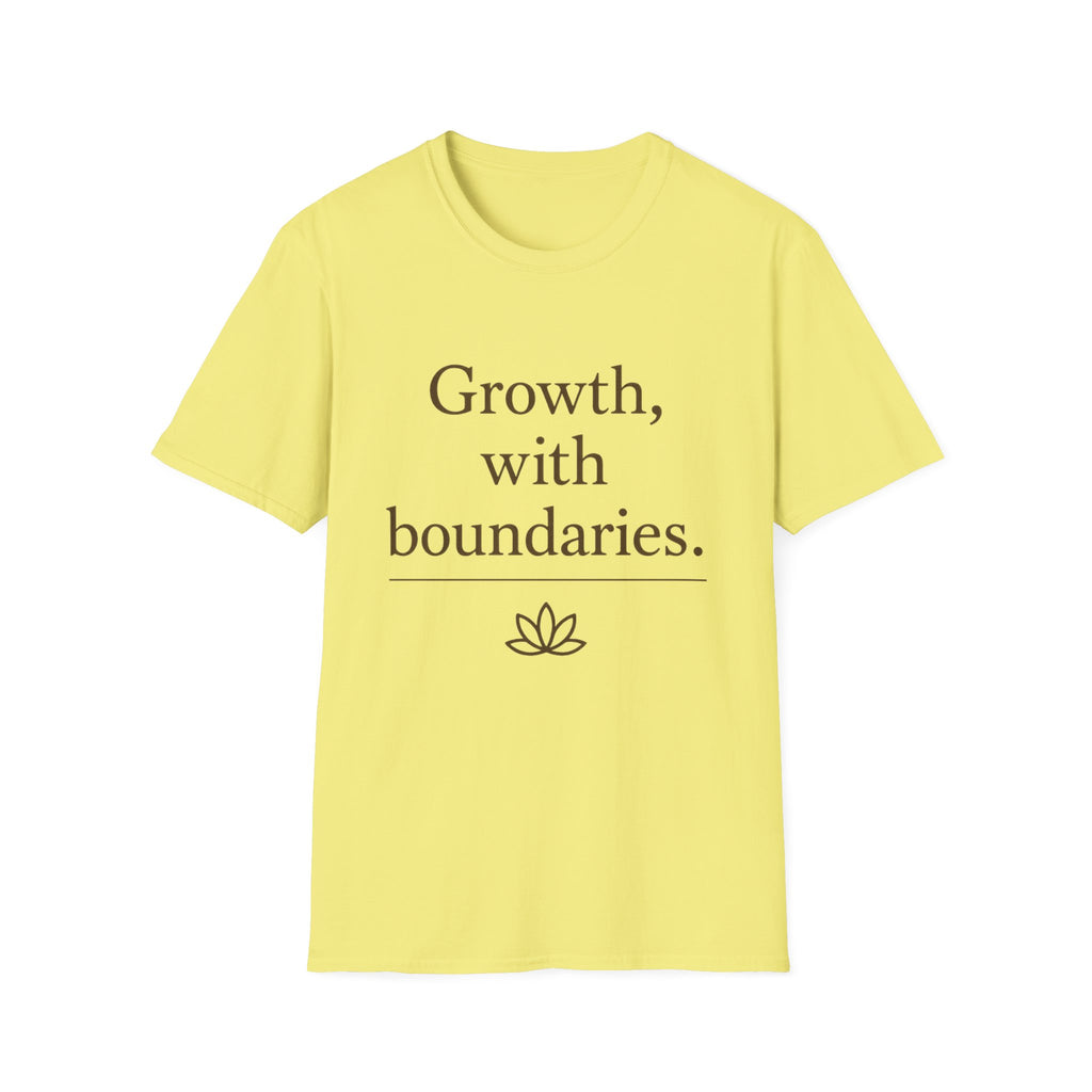 Growth with Boundaries (Lotus) T-Shirt