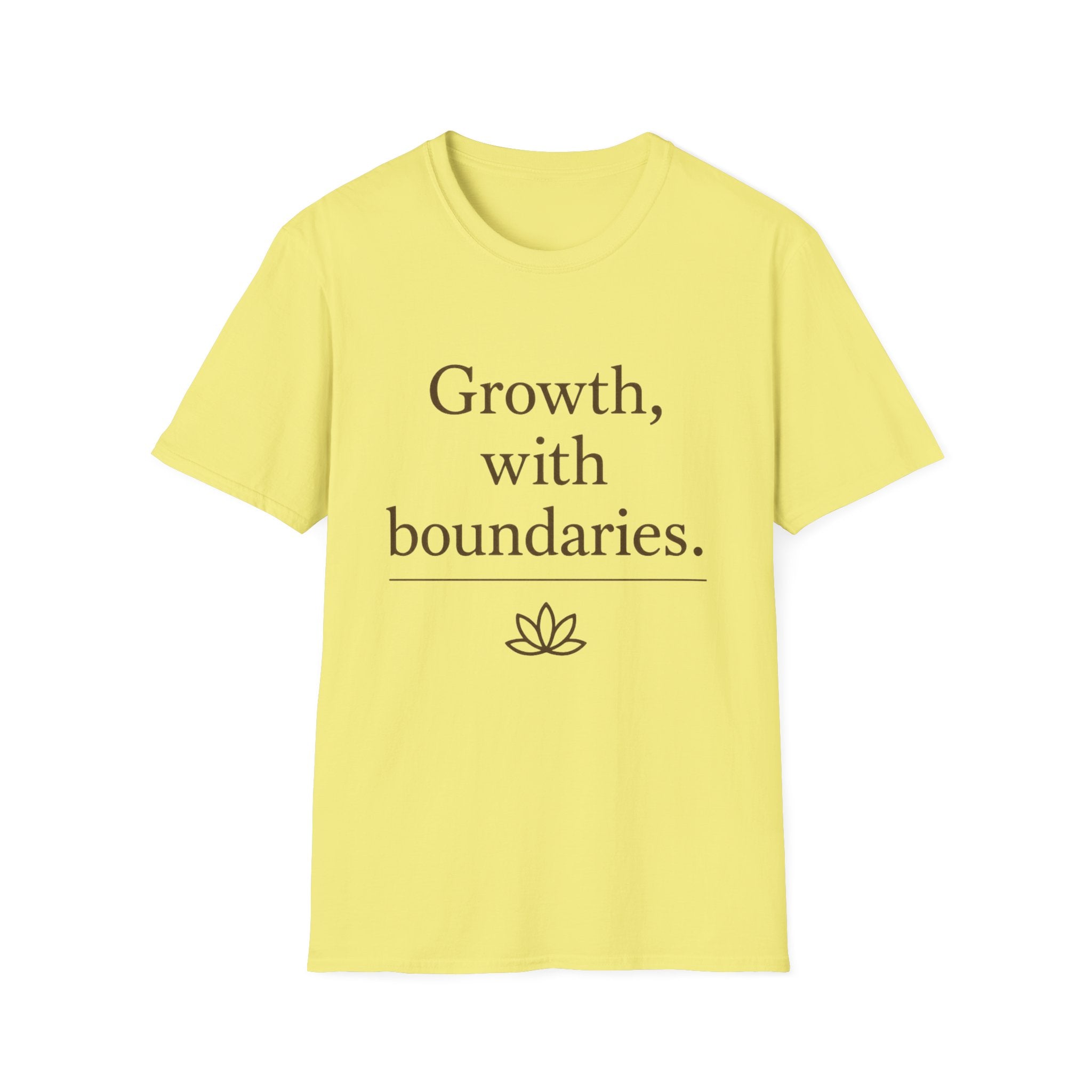 Growth with Boundaries (Lotus) T-Shirt
