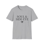 Soul & Side-Eye Minimalist Eye (Black) T-Shirt