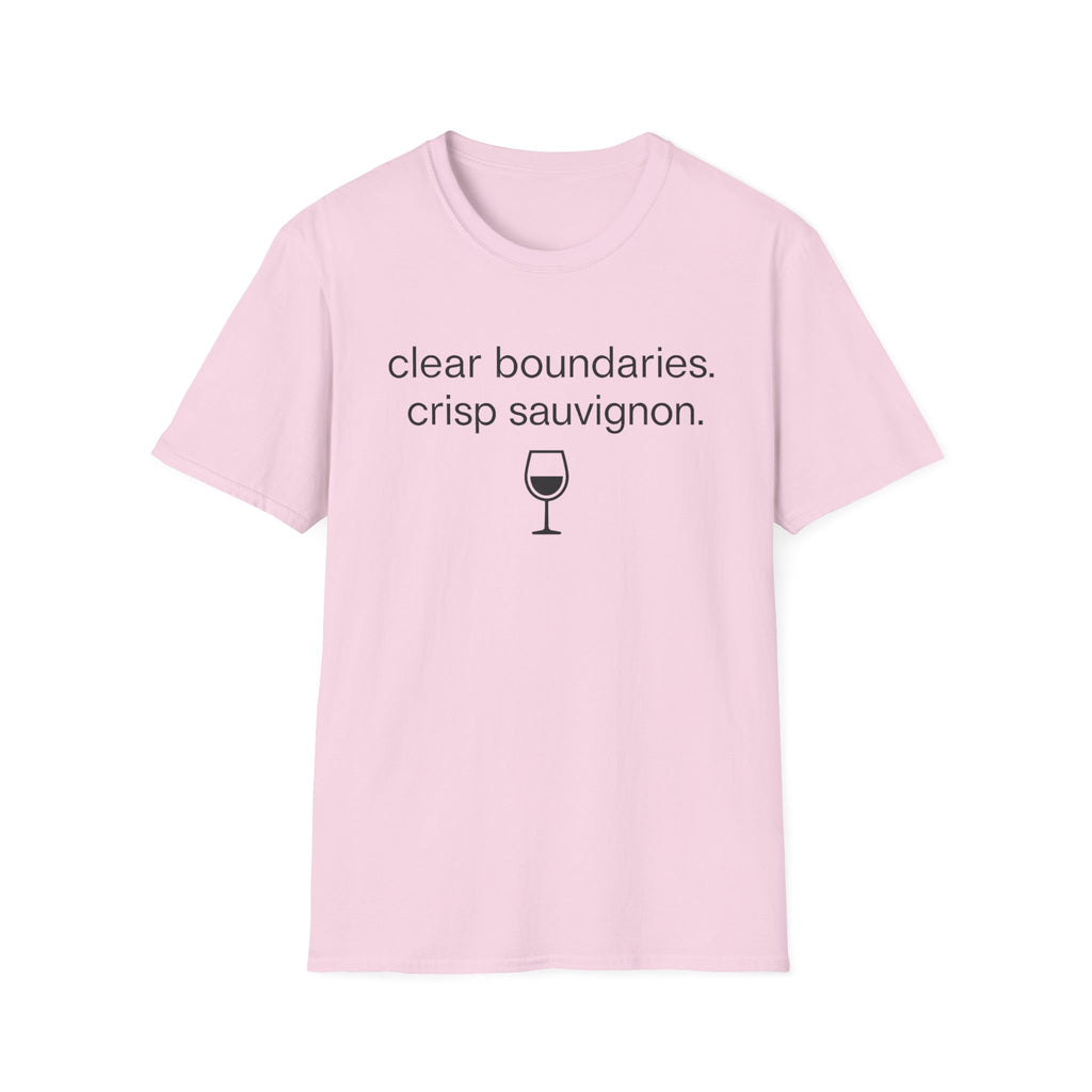 Clear Boundaries Crisp Sauvignon (Icon) T-Shirt