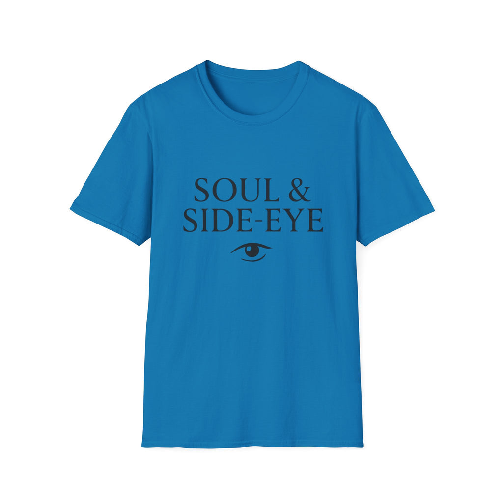 Soul & Side-Eye Minimalist Eye (Black) T-Shirt