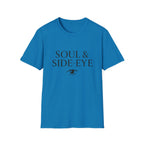 Soul & Side-Eye Minimalist Eye (Black) T-Shirt
