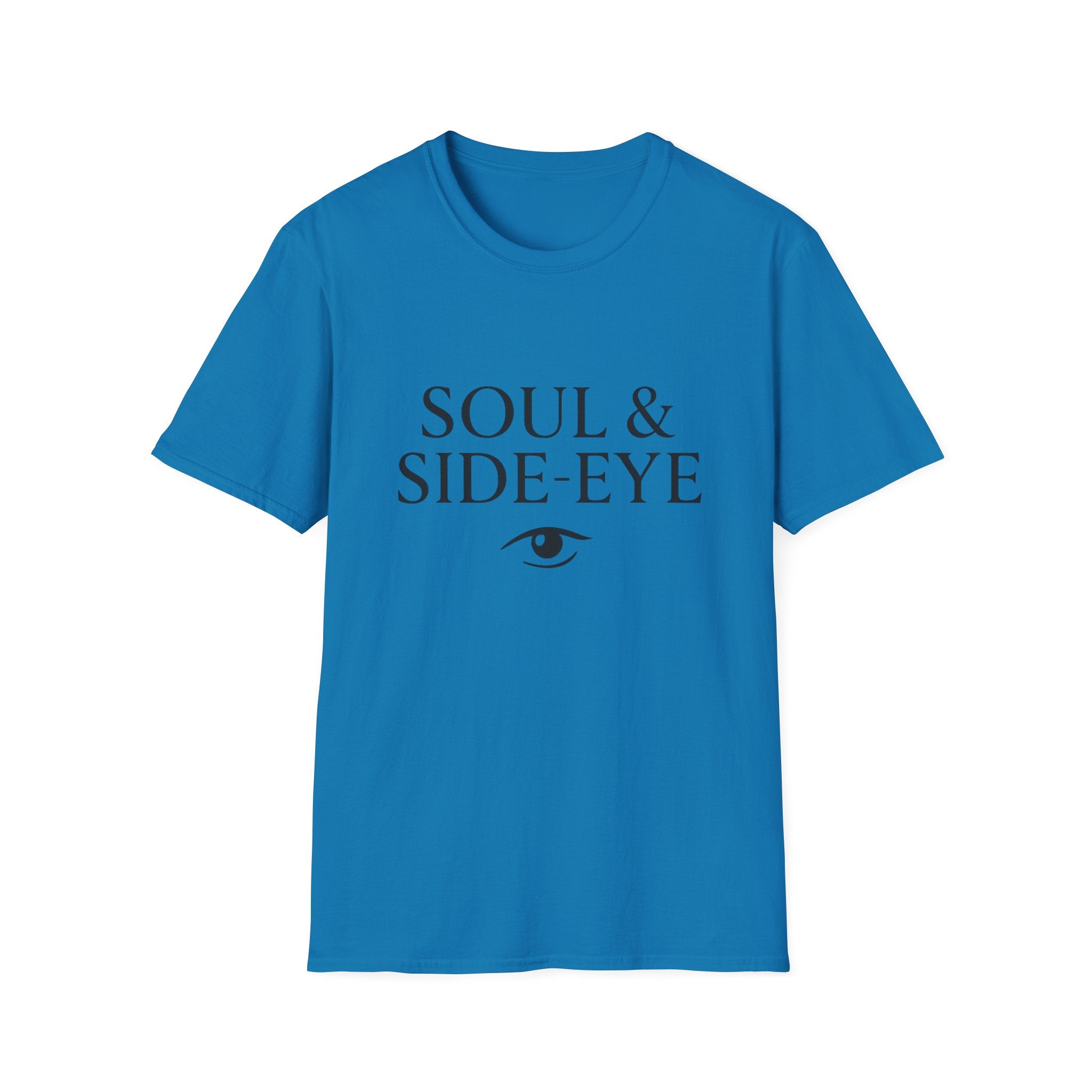 Soul & Side-Eye Minimalist Eye (Black) T-Shirt