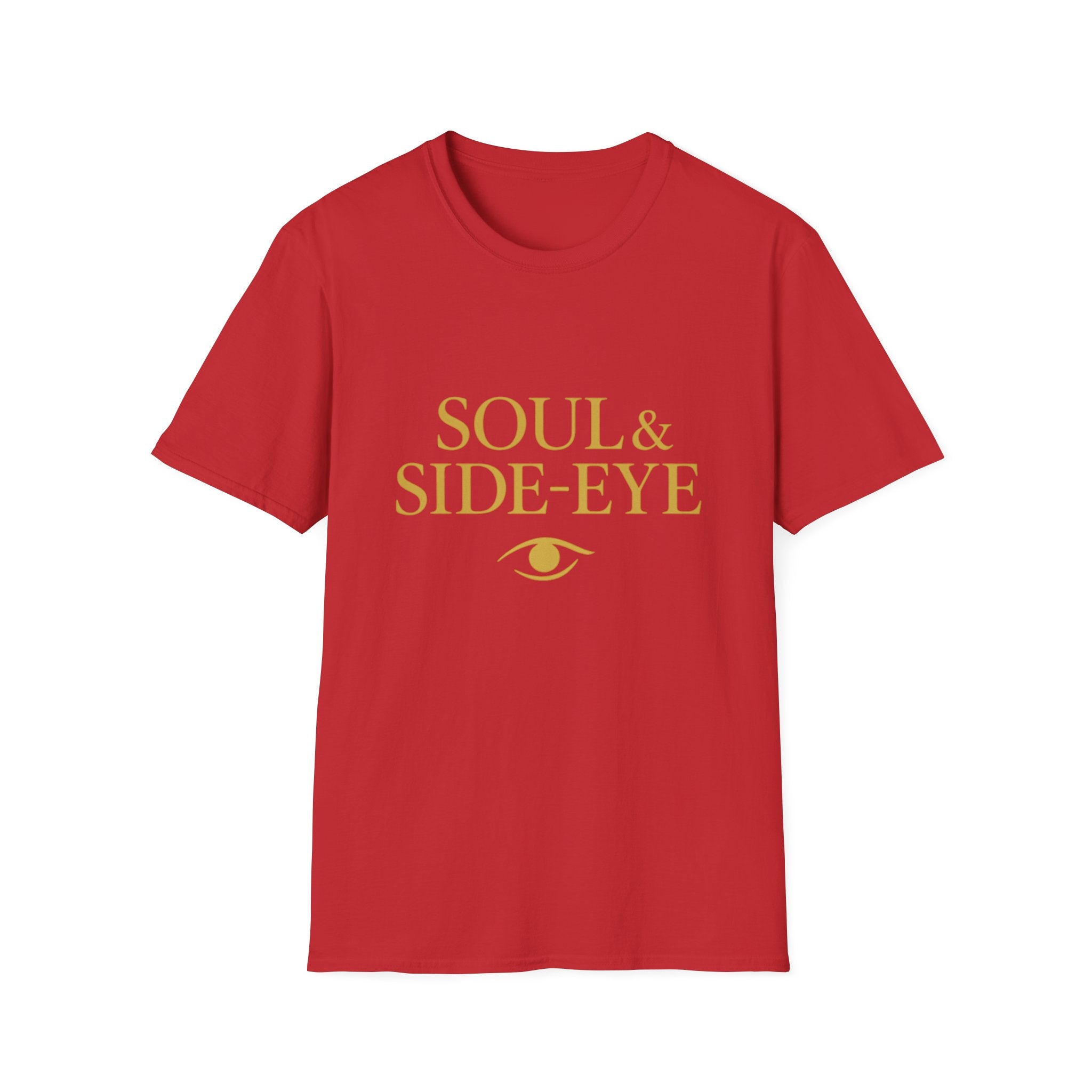 Soul & Side-Eye Minimalist Eye (Golden) T-Shirt