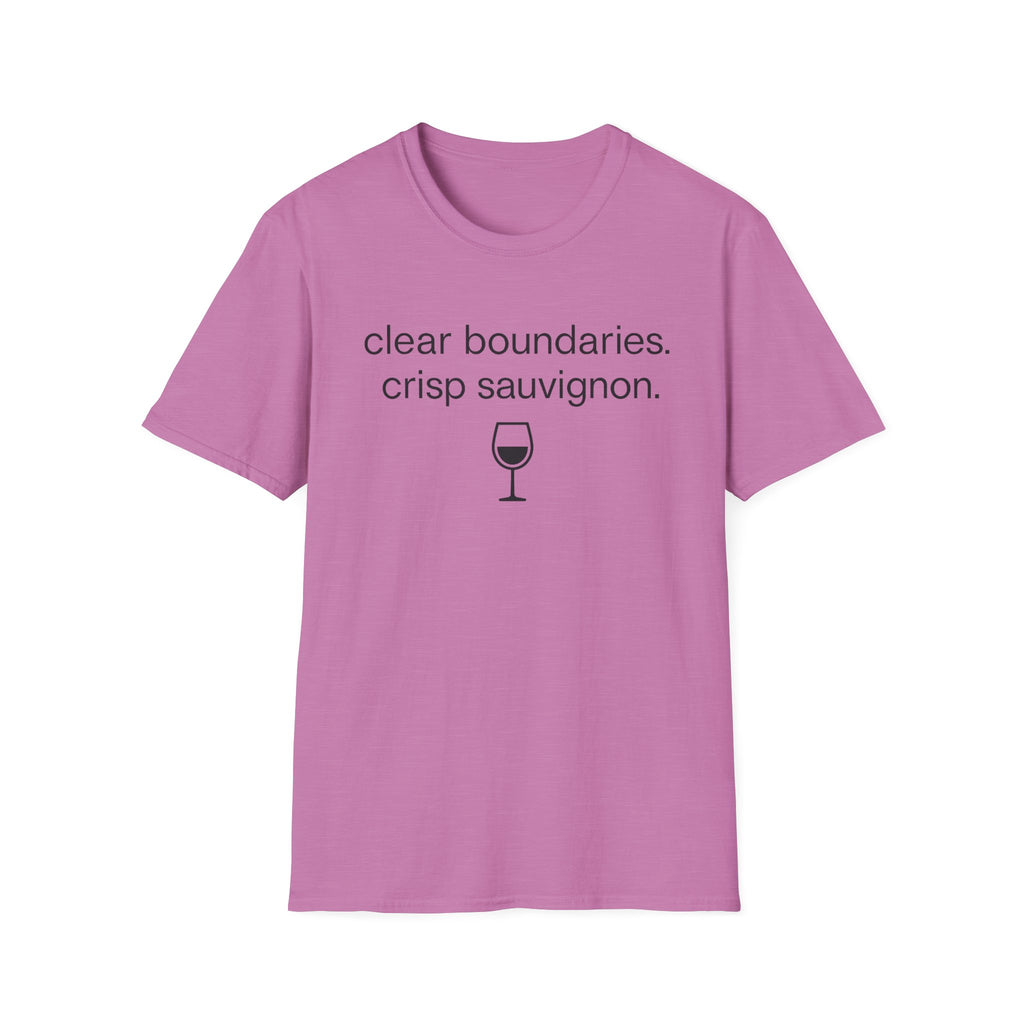 Clear Boundaries Crisp Sauvignon (Icon) T-Shirt
