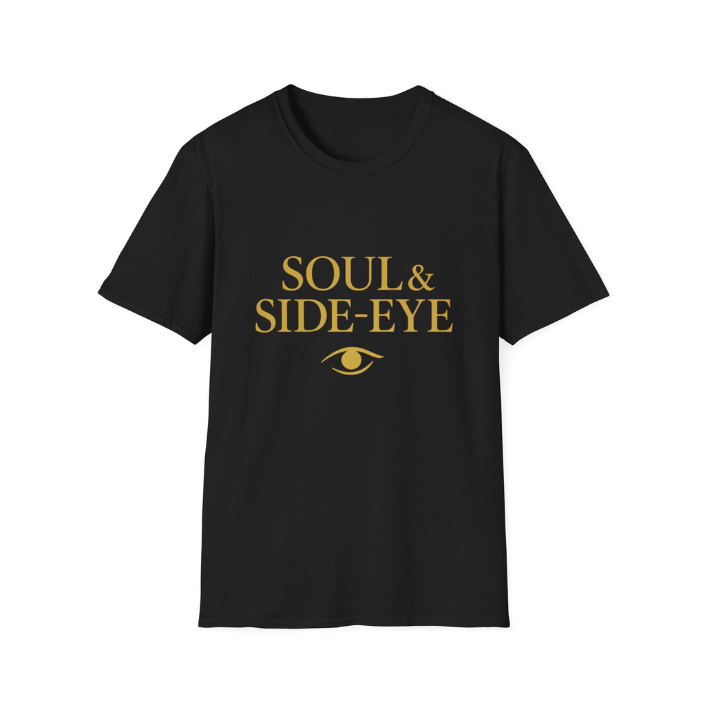 Soul & Side-Eye Minimalist Eye (Golden) T-Shirt