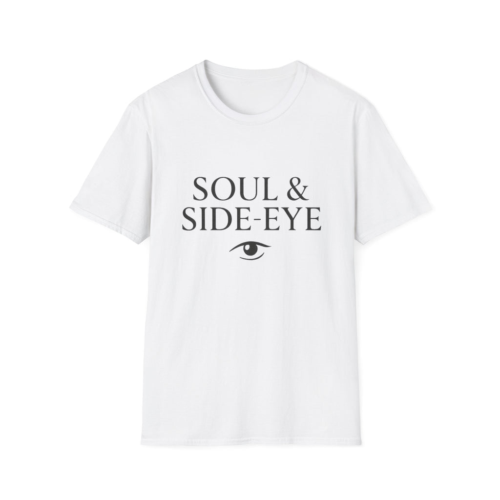 Soul & Side-Eye Minimalist Eye (Black) T-Shirt