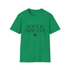 Soul & Side-Eye Minimalist Eye (Black) T-Shirt