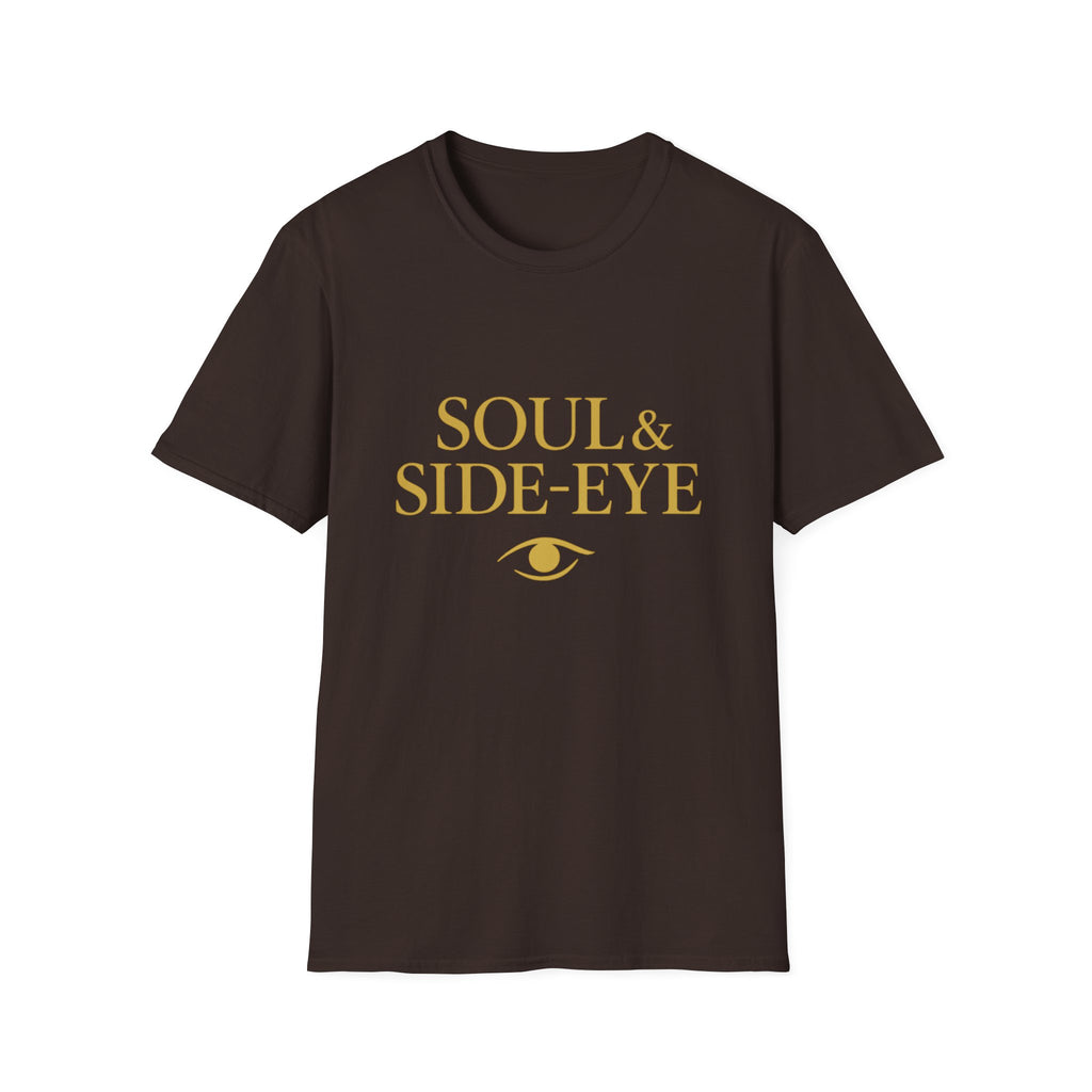Soul & Side-Eye Minimalist Eye (Golden) T-Shirt
