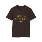 Soul & Side-Eye Minimalist Eye (Golden) T-Shirt
