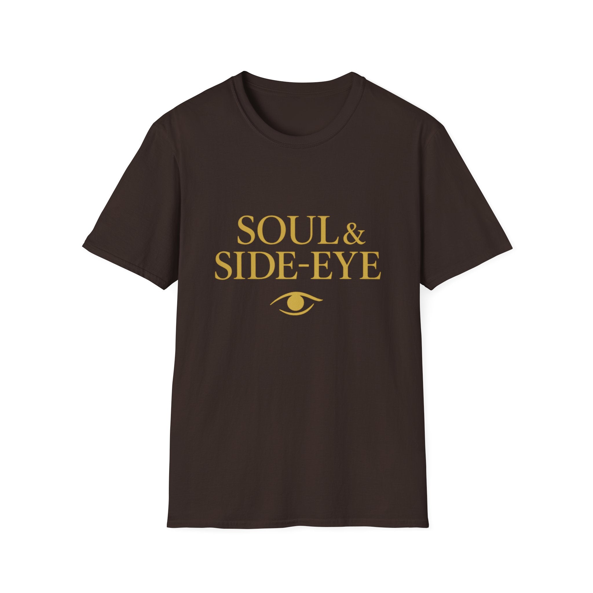 Soul & Side-Eye Minimalist Eye (Golden) T-Shirt